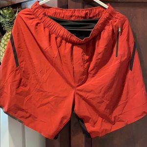 Lululemon Maroon Men’s Running Shorts
